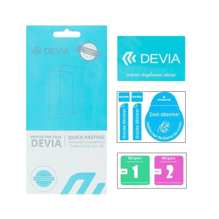 Плівка захисна Devia hydrogel Samsung Flip 8 front+back (DV-SM-FL8) зображення 3