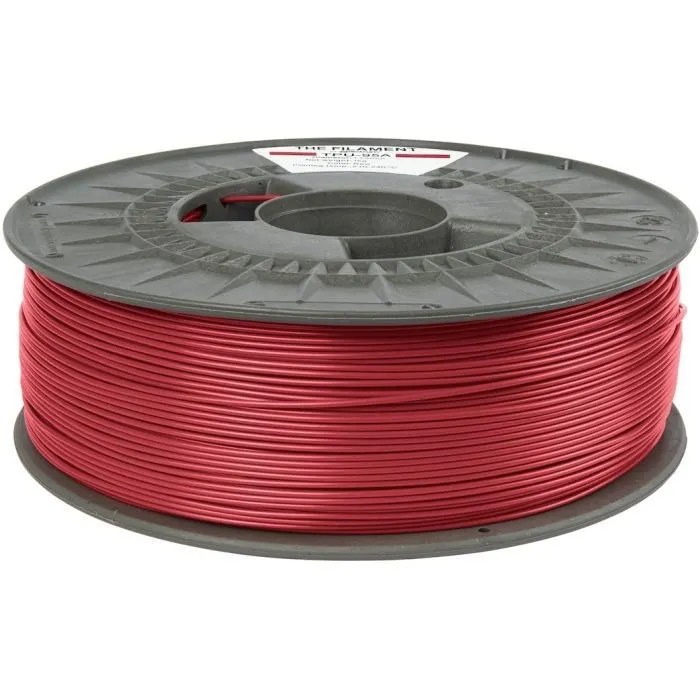 Пластик для 3D-принтера The Filament TPU-95A 1.75mm 1kg RED (TF-24133) изображение 2