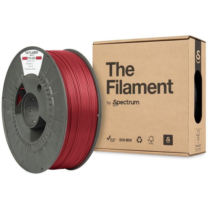 Пластик для 3D-принтера The Filament TPU-95A 1.75mm 1kg BLUE (TF-24135) изображение 3
