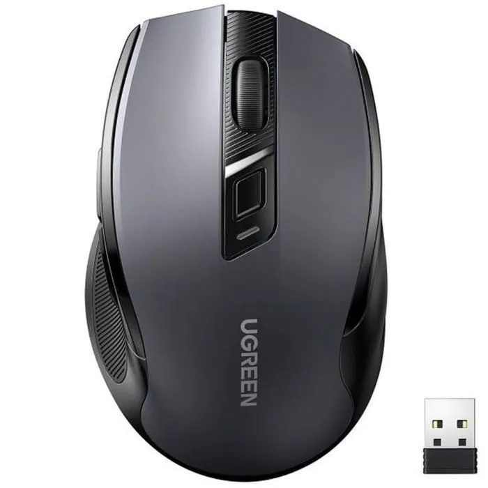 Мышка Ugreen Ergonomic Wireless Grey (90855)