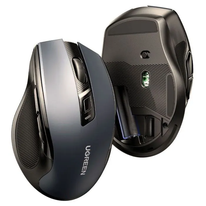 Мишка Ugreen Ergonomic Wireless Grey (90855) зображення 4