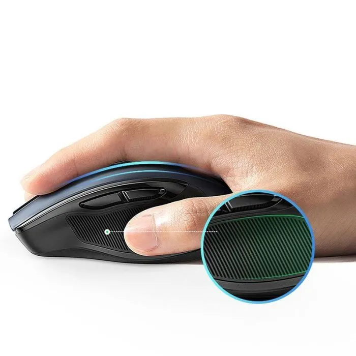 Мишка Ugreen Ergonomic Wireless Grey (90855) зображення 7
