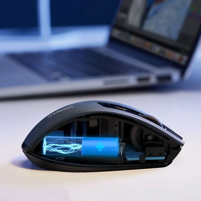 Мишка Ugreen Ergonomic Wireless Grey (90855) зображення 8