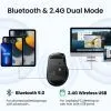 Мишка Ugreen Ergonomic Wireless Grey (90855) зображення 9