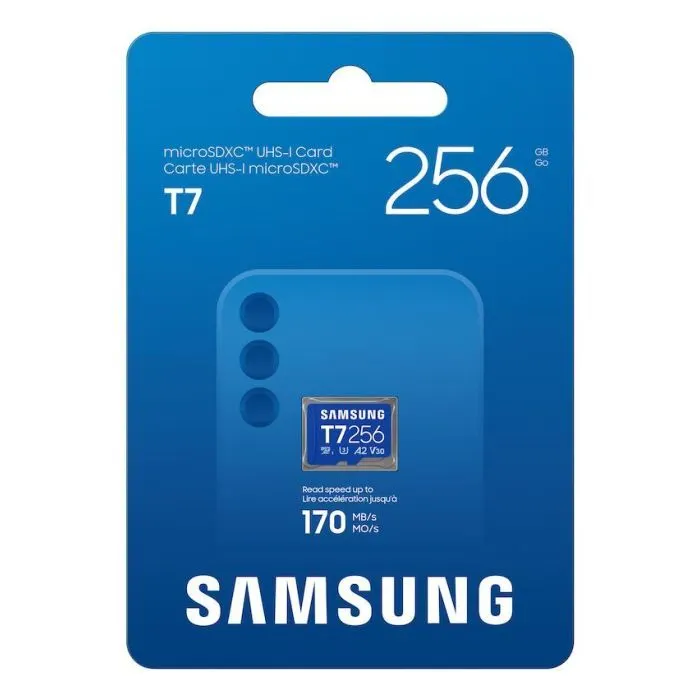 Карта памяти Samsung 256GB microSDXC class 10 UHS-I U3 V30 A2 T7 (MB-MB256T/WW) изображение 4