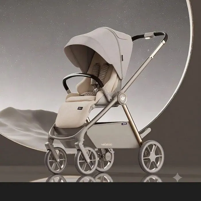 Коляска Kidilo 2в1 Haolaifu H3 Grey сіра (6928270766416) (1195570) изображение 6