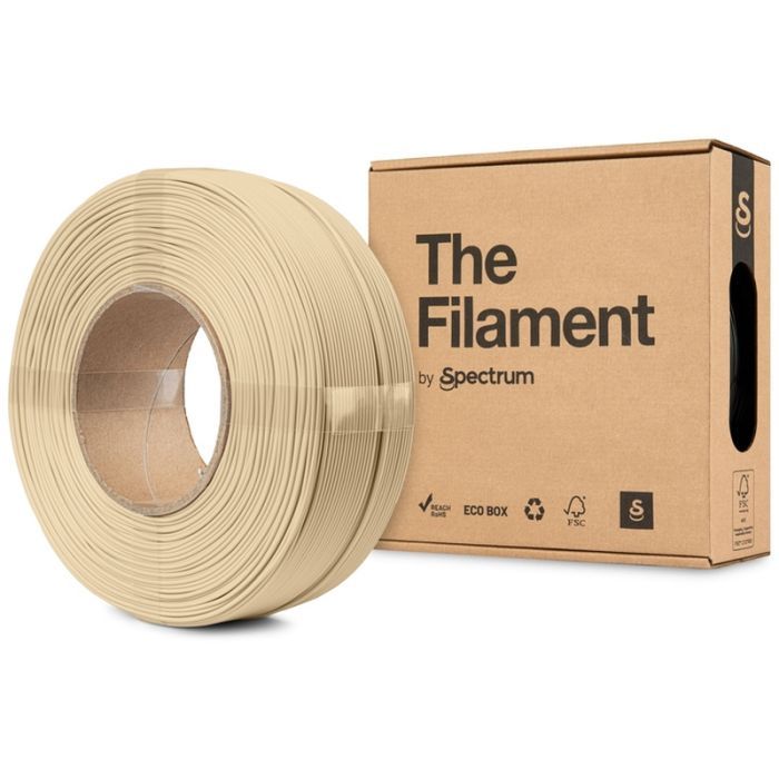 Пластик для 3D-принтера The Filament PLA Matte 1.75mm 1kg ReFill WHITE, SNOW (TF-24150) зображення 3