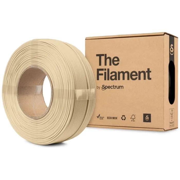 Пластик для 3D-принтера The Filament PLA Matte 1.75mm 1kg ReFill BEIGE, DESERT (TF-24160) изображение 3