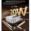 Батарея універсальна Choetech 10000mA, 22.5W, PD, QC, silver (B860-CCSL) зображення 5