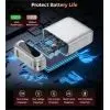 Батарея універсальна Choetech 10000mA, 22.5W, PD, QC, silver (B860-CCSL) зображення 7