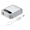 Батарея універсальна Choetech 10000mA, 22.5W, PD, QC, silver (B860-CCSL)