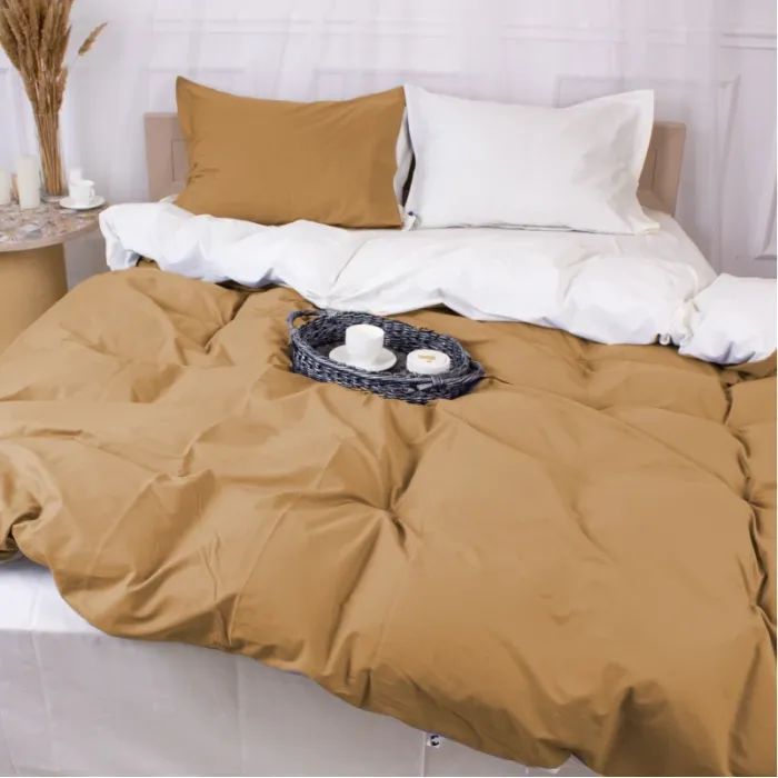Постільна білизна MirSon Poplin Line 002 + 015 Lorena 220 x 240 (2200006280071) зображення 5