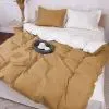 Постільна білизна MirSon Poplin Line 002 + 015 Lorena 200 x 220 (2200006280057)