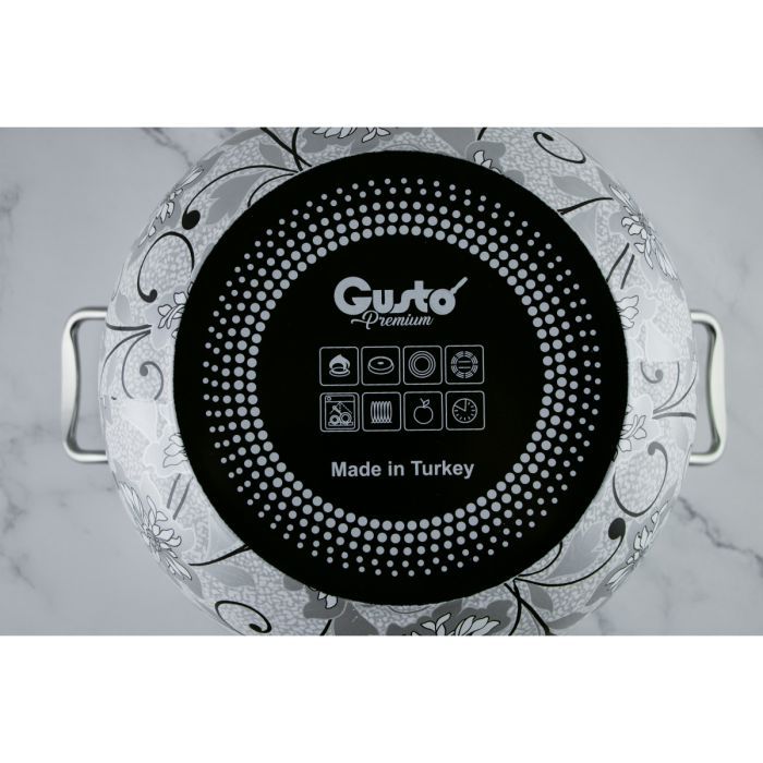 Кастрюля Gusto Мережка Premium 2,1 л (GT-T-216-С) изображение 2