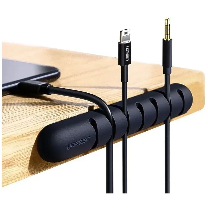 Тримач для кабелю Ugreen LP114 Cable Organizer Black (50320) (50320) зображення 2