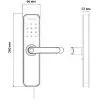Розумний замок SEVEN LOCK SL-7740BF black (SL7740BFb) зображення 5