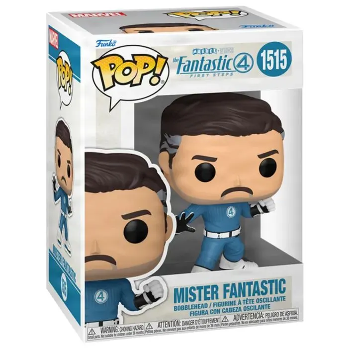 Фигурка Funko Pop Fantastic Four First Steps Mister Fantastic (83584) изображение 2