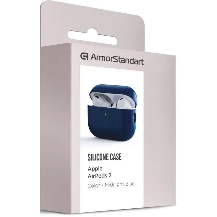 Чехол для наушников Armorstandart Silicone Case для Apple Airpods Pro 2 White (ARM64531) изображение 3