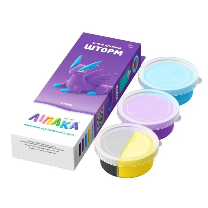 Набор для творчества Lipaka Dragon Storm Island (30157-UA01) изображение 2