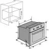 Духова шафа KUMTEL B66-SF2 (DDT) WHITE зображення 3