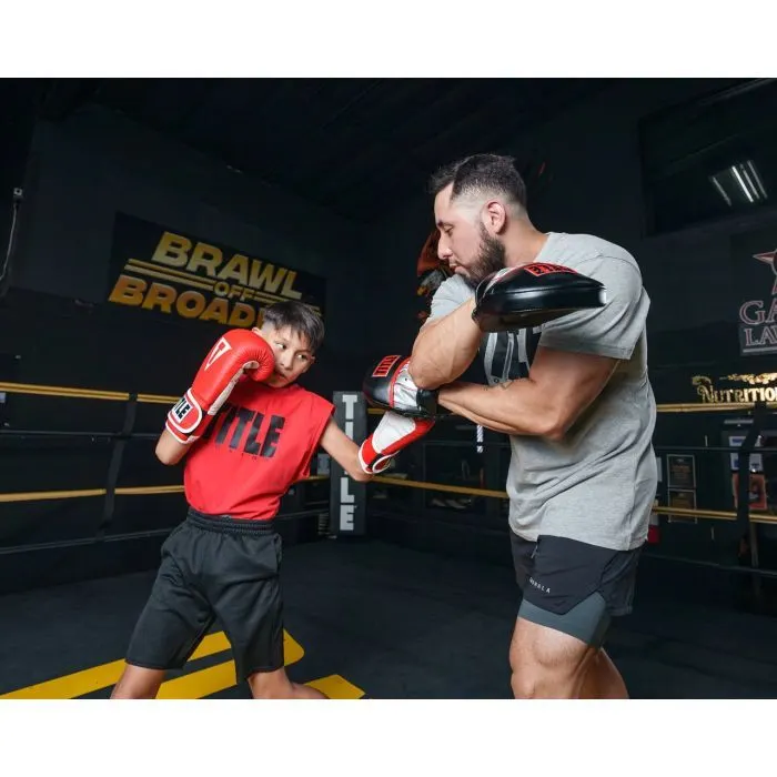 Лапи боксерські Title Boxing Valiant Punch Mitts - Black/Silver (VLTPM BK/SV) зображення 4
