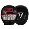 Лапи боксерські Title Boxing Valiant Punch Mitts - Black/Silver (VLTPM BK/SV)