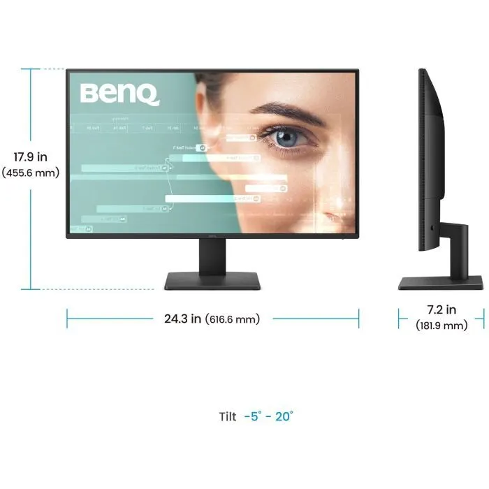 Монітор BenQ GW2791P (9H.LPHLJ.LBE) зображення 9