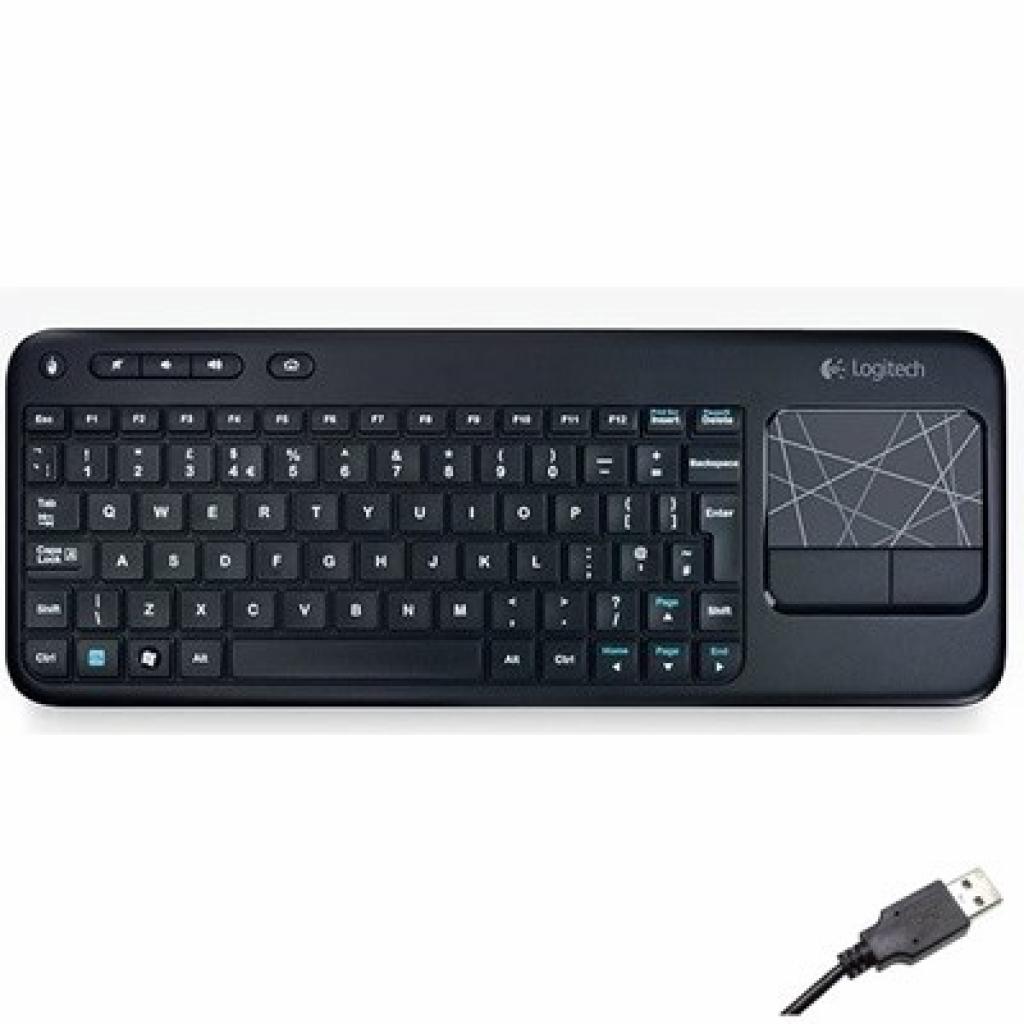 Клавіатура Logitech K400 Cordless Touch (920-003130)