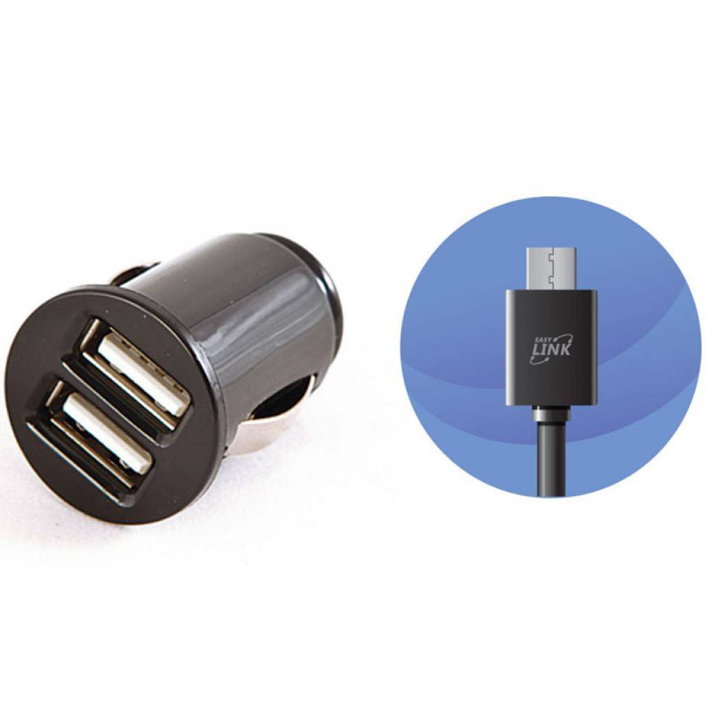 Зарядное устройство EasyLink (2 в 1) 10W +кабель Micro USB (EL-286)