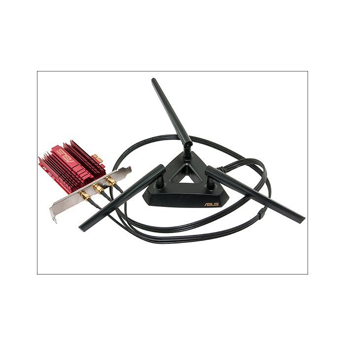 Сетевая карта Wi-Fi ASUS PCE-AC68 изображение 5