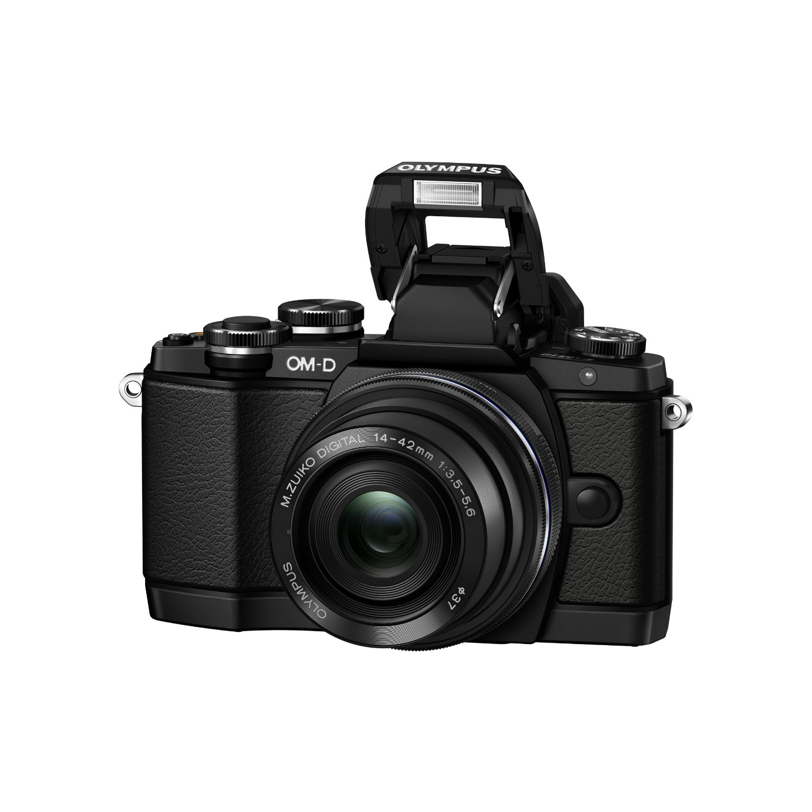 Цифровий фотоапарат Olympus E-M10 pancake zoom 14-42 Kit black/black (V207023BE000) зображення 6