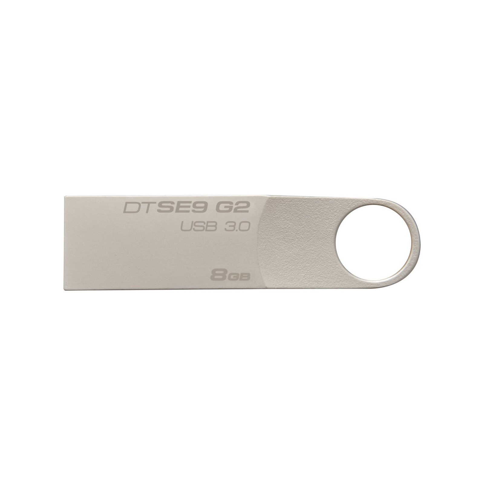 USB флеш накопичувач Kingston 8GB DataTraveler SE9 G2 Metal Silver USB 3.0 (DTSE9G2/8GB)