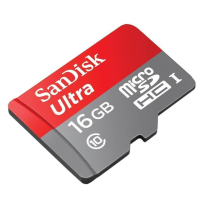 Карта памяти SanDisk 16GB microSDHC Class 10 UHS-I (SDSDQUAN-016G-G4A) изображение 2
