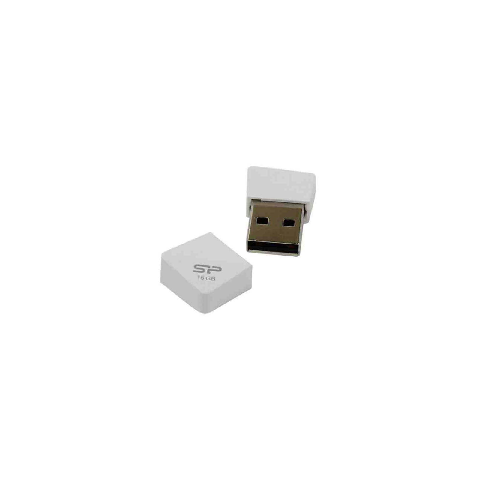 USB флеш накопитель Silicon Power 16Gb Touch T08 White USB 2.0 (SP016GBUF2T08V1W) изображение 5