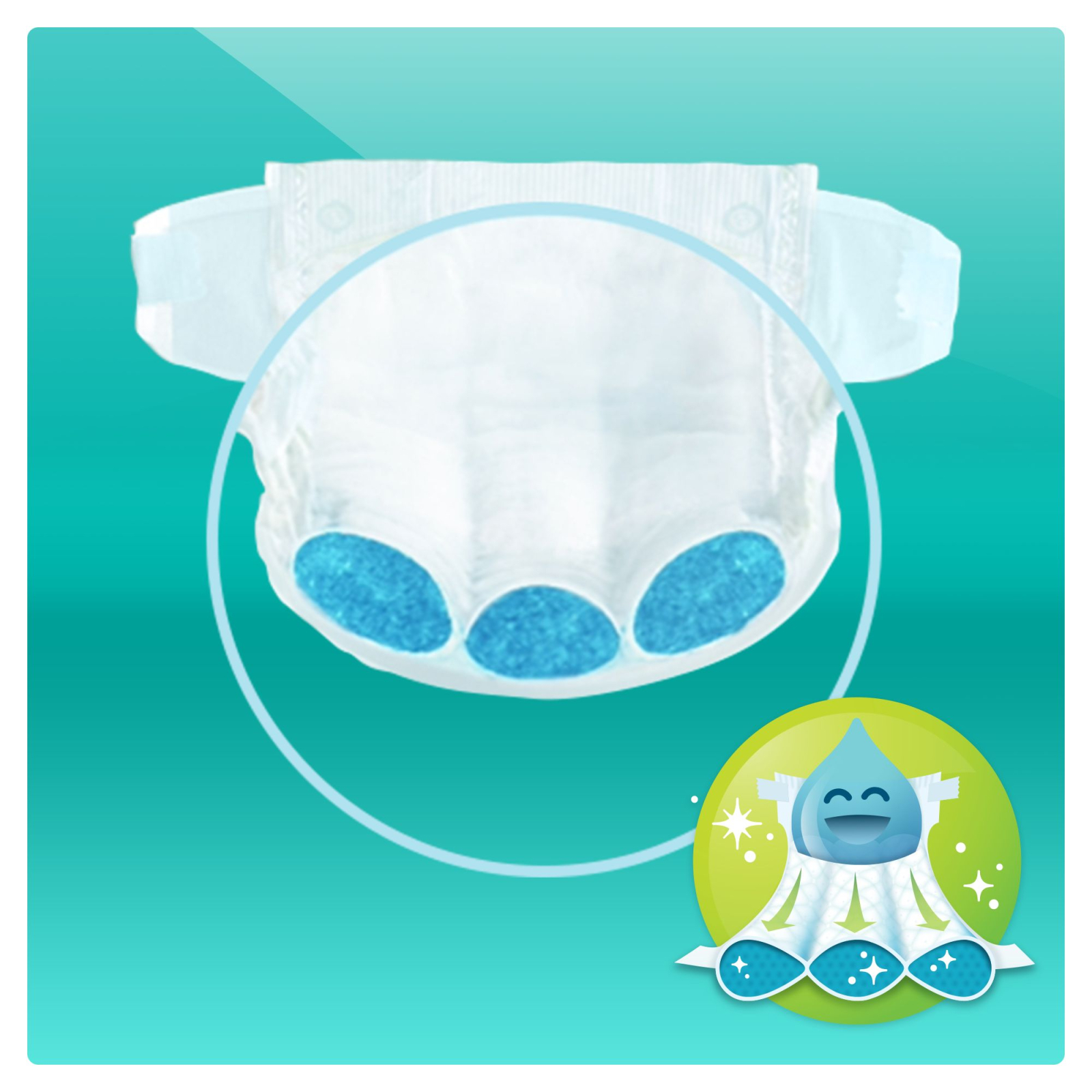 Підгузки Pampers Active Baby-Dry Junior Розмір 5 (11-18 кг), 11 шт (4015400647577) зображення 6