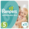 Підгузки Pampers Active Baby-Dry Junior Розмір 5 (11-18 кг), 11 шт (4015400647577)