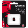 Карта пам'яті Kingston 64GB microSD class 10 UHS-I U3 (SDCA3/64GBSP) зображення 3