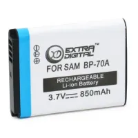 Аккумулятор к фото/видео Extradigital Samsung BP70A (BDS2606)