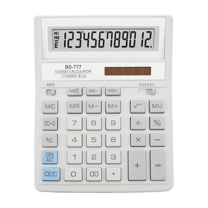 Калькулятор Brilliant BS-777WH