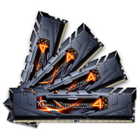 Модуль памяти для компьютера DDR4 16GB (4x4GB) 2400 MHz Ripjaws G.Skill (F4-2400C14Q-16GRK) изображение 2