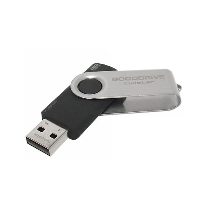 USB флеш накопитель Goodram 8GB Twister Black USB 2.0 (UTS2-0080K0R11) изображение 3