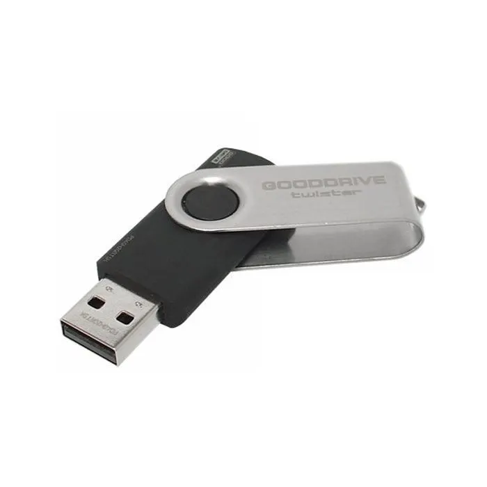 USB флеш накопитель Goodram 8GB Twister Black USB 2.0 (UTS2-0080K0R11) изображение 3