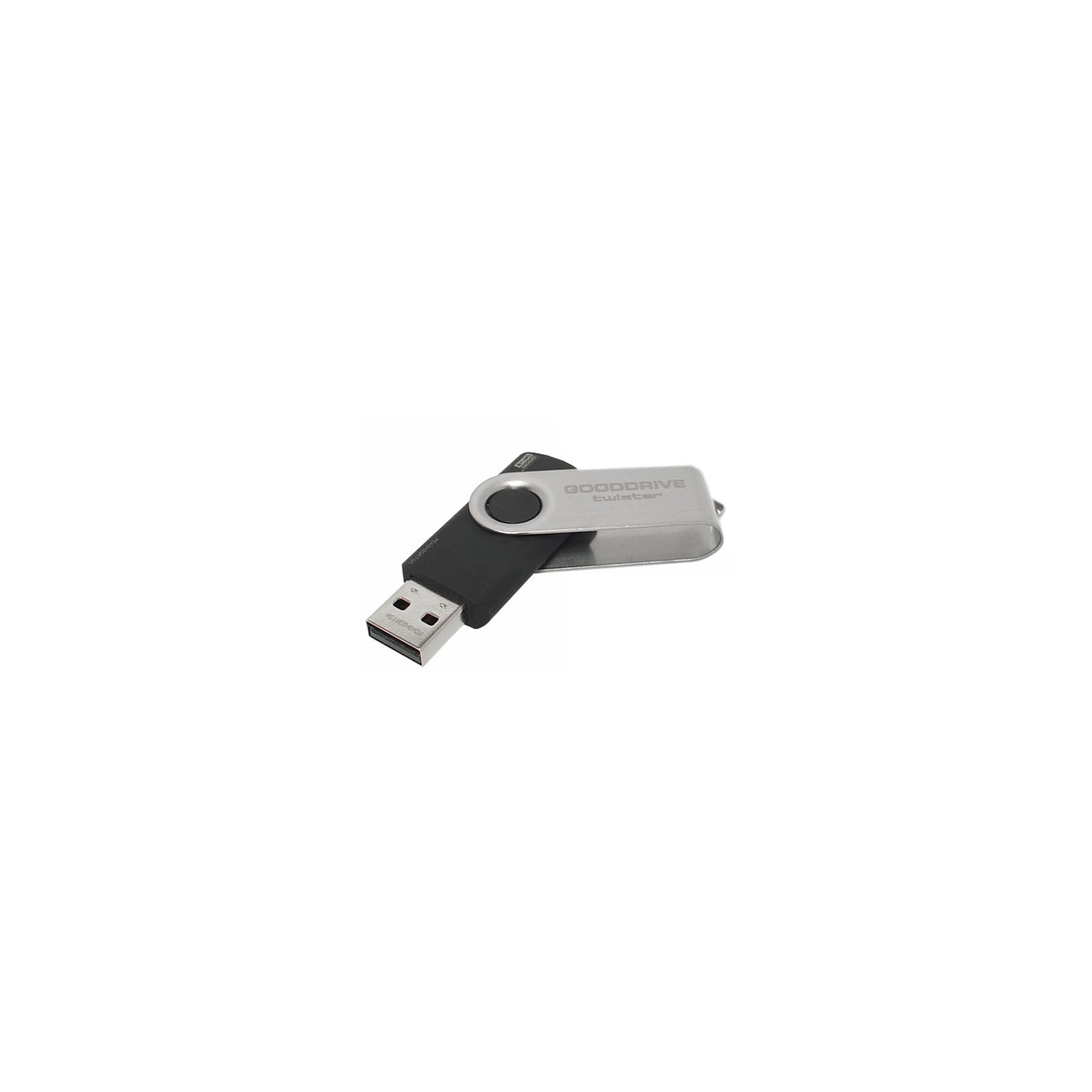 USB флеш накопичувач Goodram 64GB Twister Black USB 2.0 (UTS2-0640K0R11) зображення 3
