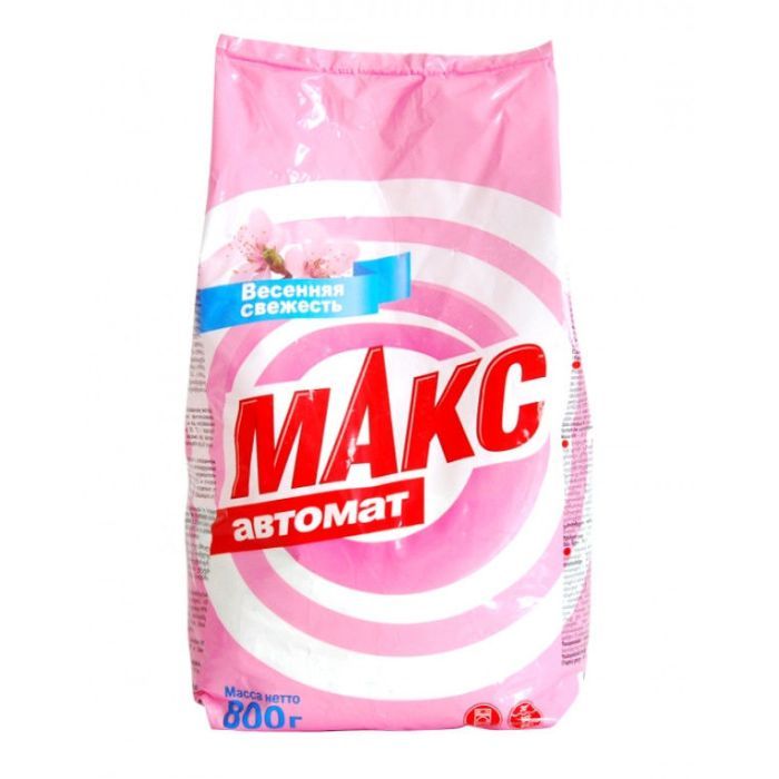 Стиральный порошок Макс Весенняя свежесть 800 г (4820026412573)