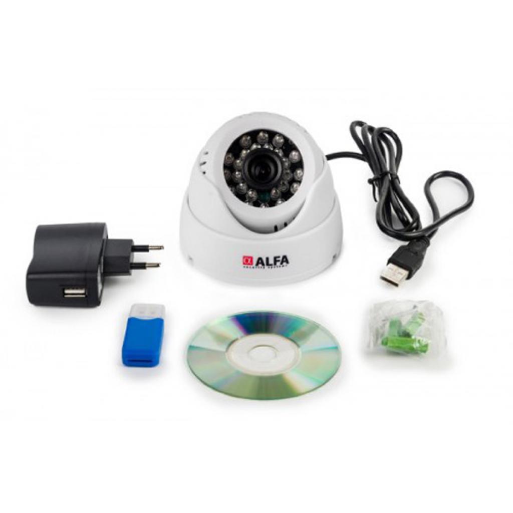 Комплект видеонаблюдения Alfa Agent 1 White
