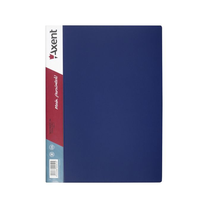 Папка с файлами Axent 60 sheet protectors, blue (1060-02-А)