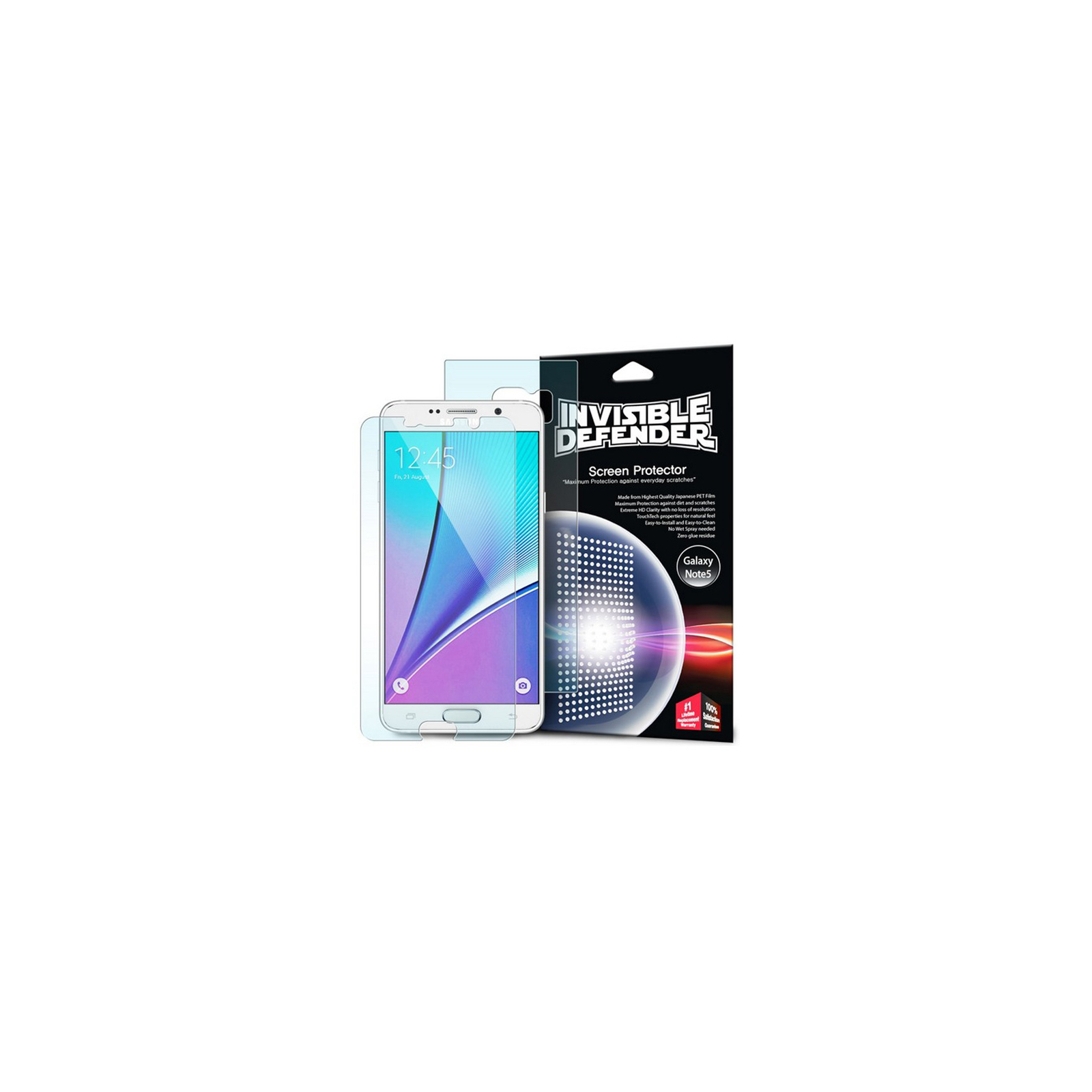 Пленка защитная Ringke для телефона Samsung Galaxy Note 5 (170925)
