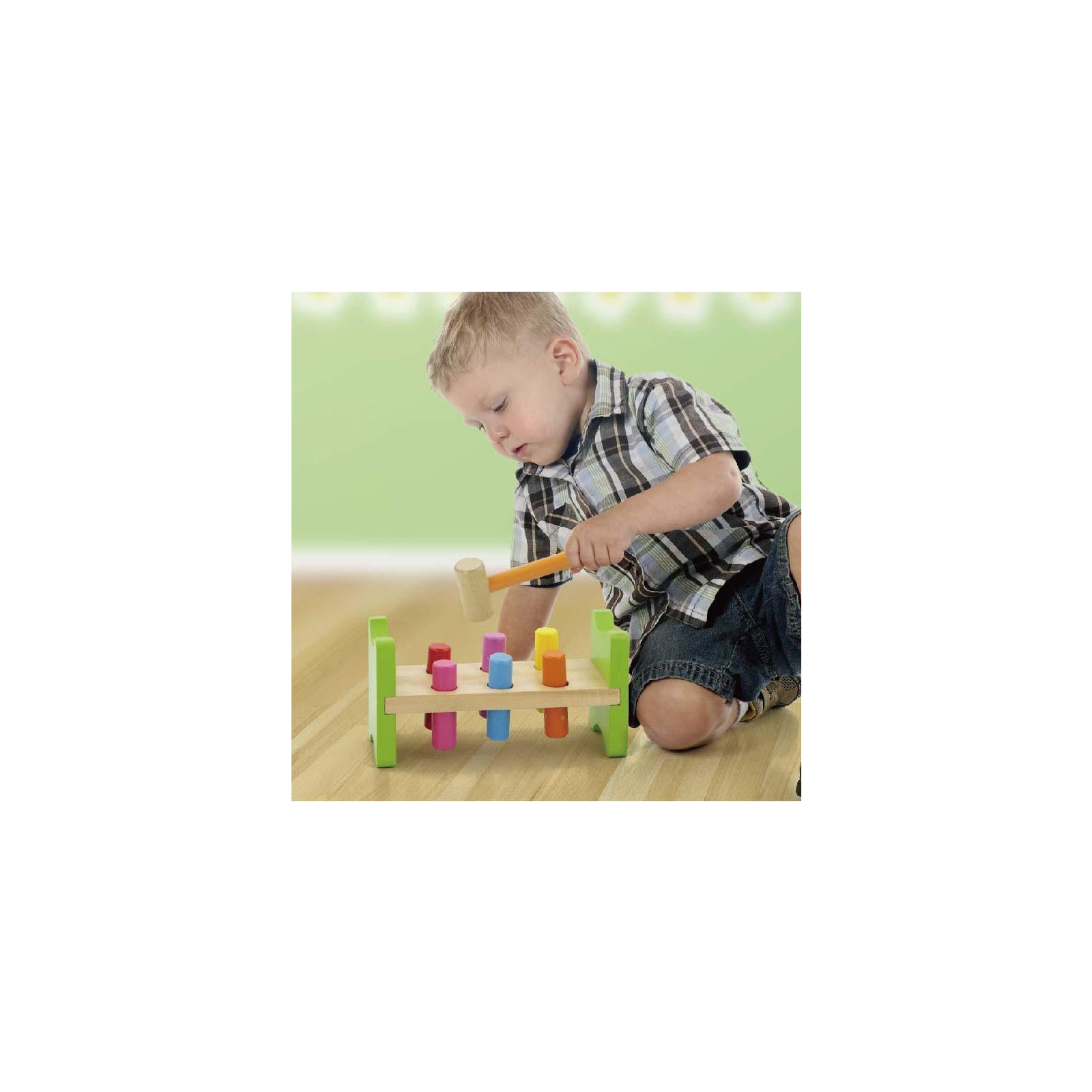 Развивающая игрушка Viga Toys Забей гвоздик (50827VG) изображение 3
