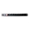 Силовой блок Eserver 19" 8 розеток, выкл., алюм. корпус PDU 220В, 16А (WT-2261A-GER-8WAY-WO) изображение 2