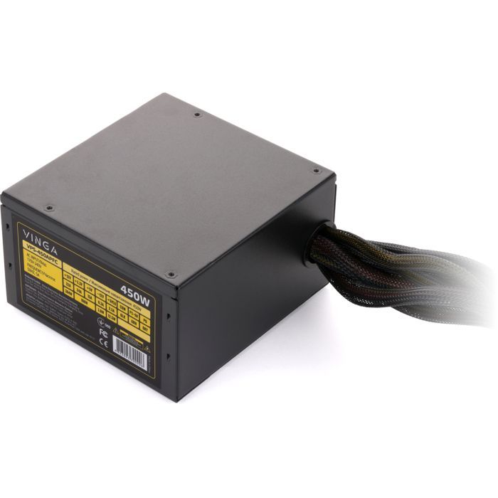 Блок живлення Vinga 450W (VPS-450APFC) зображення 6